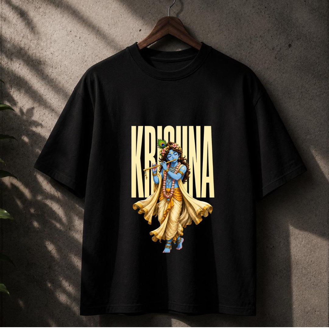 Flute Krishna T-Shirt