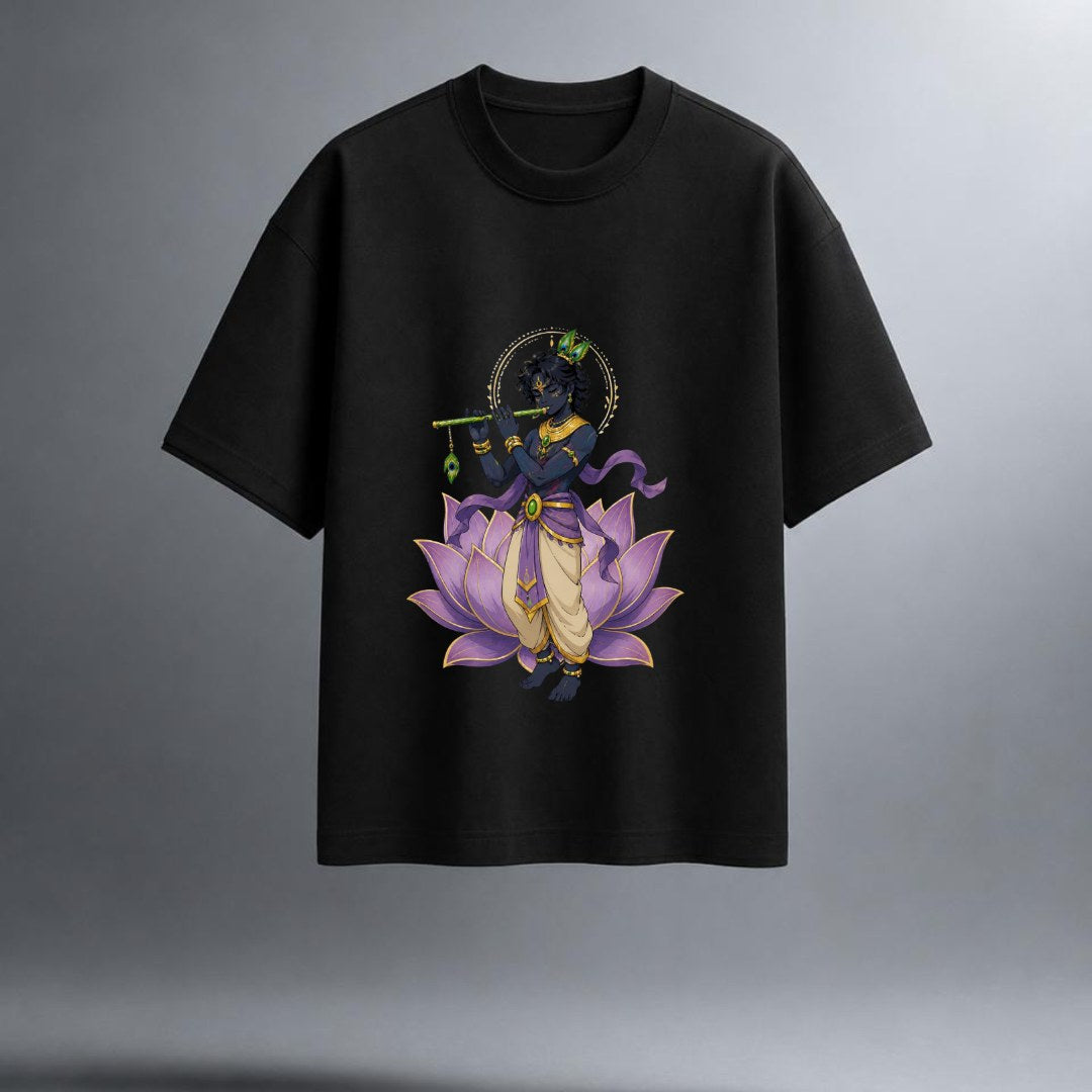 Lotus Krishna T-Shirt