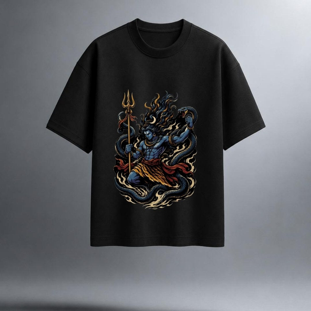 Mahadev Trishul T-Shirt